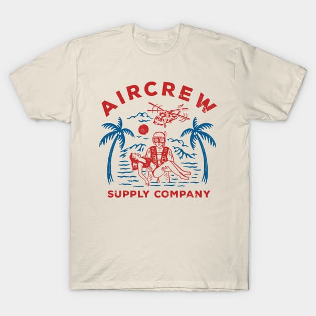US Navy Aircrew Rescue Swimmer Supply Company T-Shirt by aircrewsupplyco